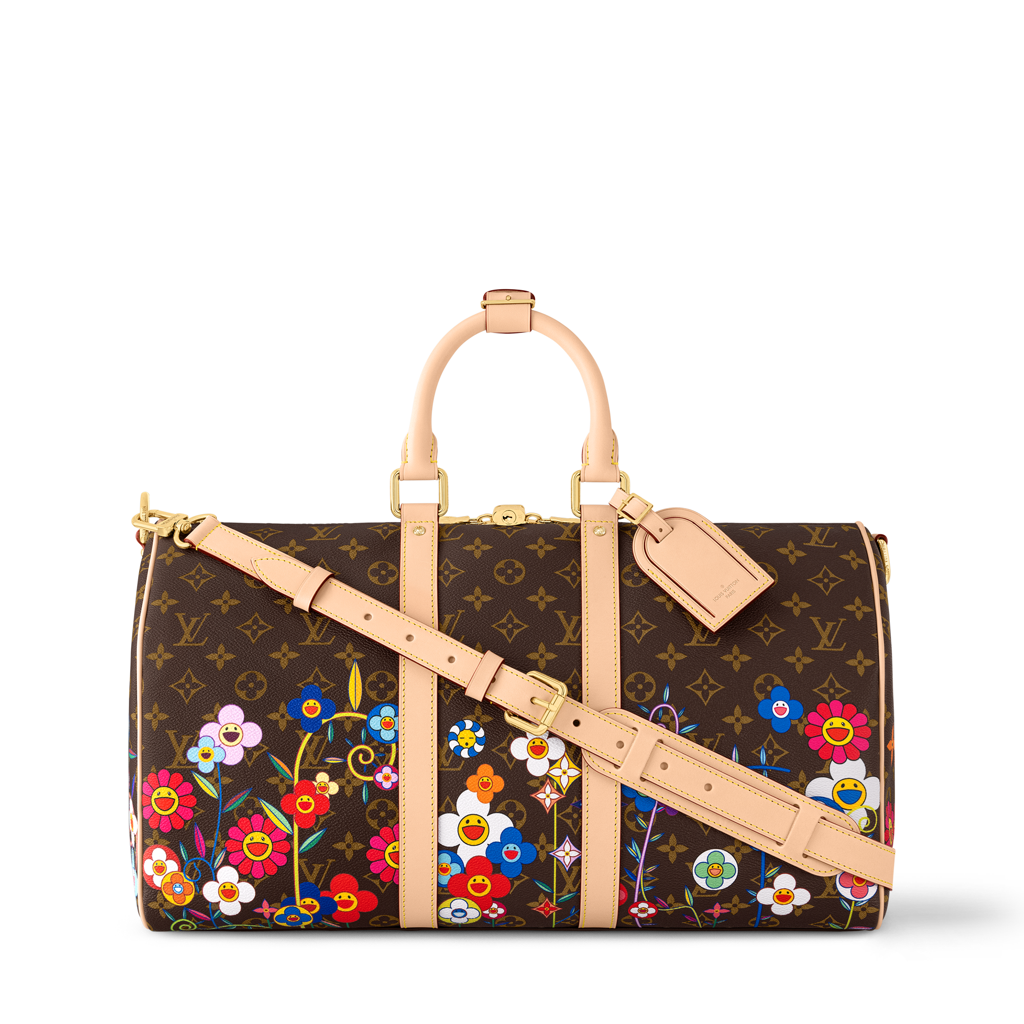 LV x TM Keepall Bandoulière 45 Other Monogram Canvas - } - M14182